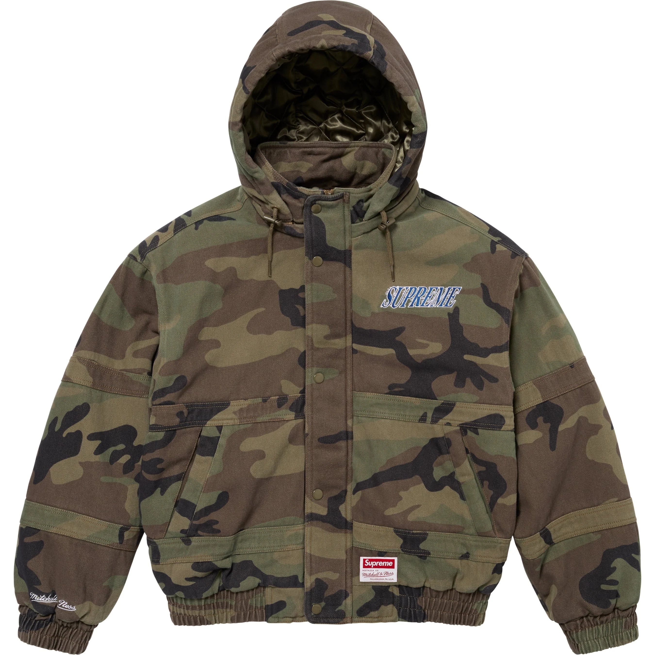 Supreme®/Mitchell & Ness® Twill Stadium Jacket view 16